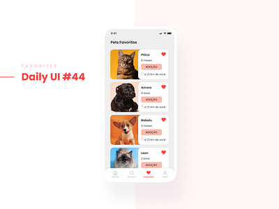 Favorites - Daily UI