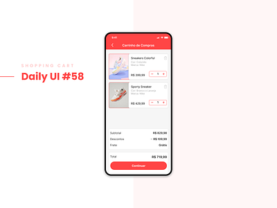 Shopping Cart - Daily UI