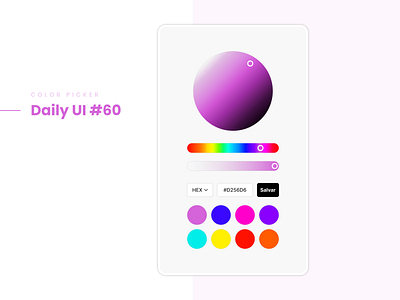Color Picker - Daily UI