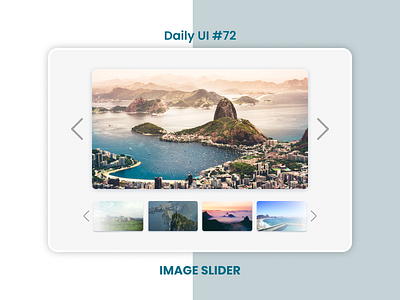 Image Slider - Daily UI dailyui design ui