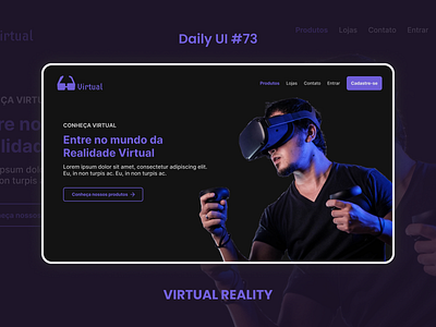 Virtual Reality - Daily UI dailyui design ui