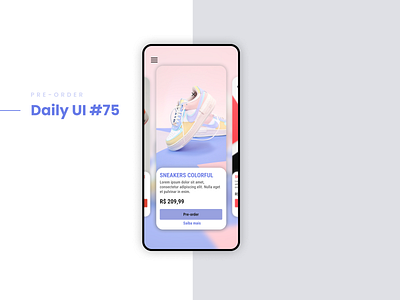 Pre-Order - Daily UI