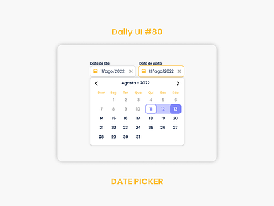 Date Picker - Daily UI