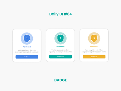 Badge - Daily UI dailyui design ui