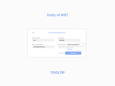 Tooltip - Daily UI dailyui design ui