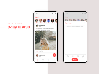 Create New - Daily UI dailyui design ui