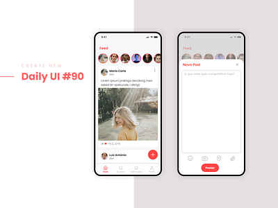 Create New - Daily  UI