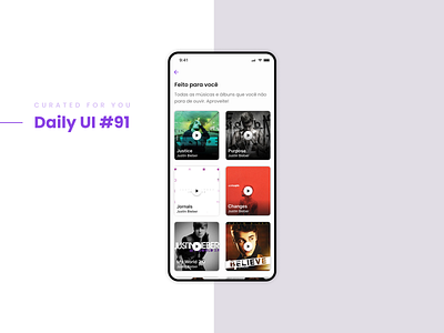 Curated for You - Daily UI