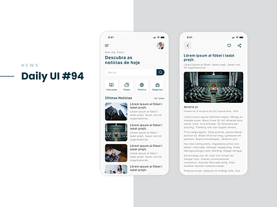 News - Daily UI dailyui design ui