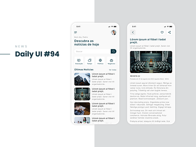 News - Daily UI