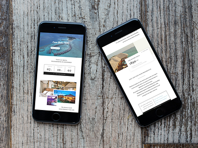 DailyUI / Day 17.5 : Email Receipt booking email receipt maldives mobile responsive