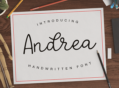 Andrea Handwritten font