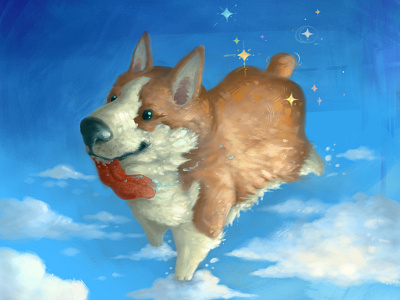 Celestial Corgi