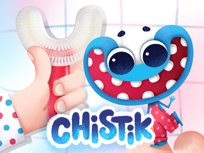 Packaging design character character design children packaging childrens illustration cute design for kids illustration kids design monster packagedesign packaging teeth toothbrush