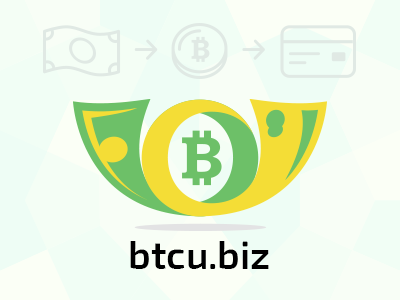 btcu.biz logo bitcoin btcu.biz convert crypto currency exchange green logo orange