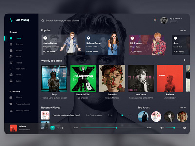 Web Music Player🎶