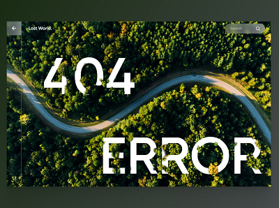 404 Error - Page not found😫 404 branding creative design figma photoshop ui web