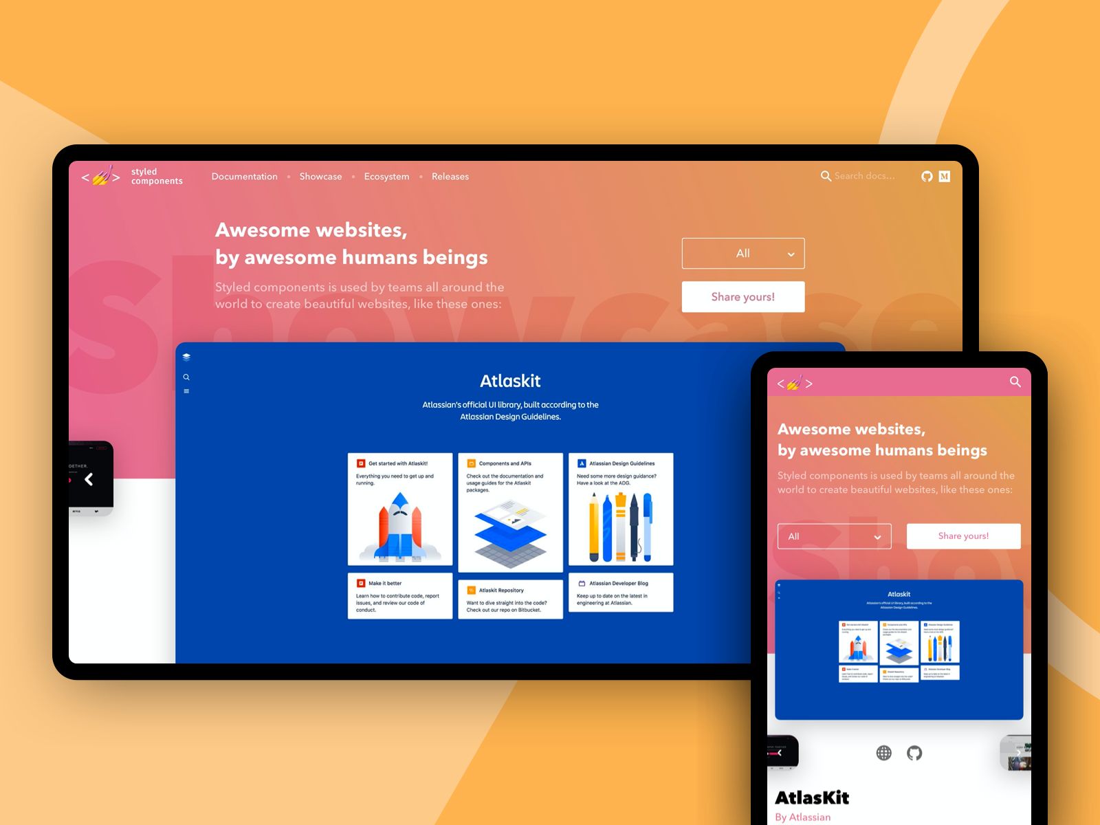 styled-components-showcase-page-by-ayoub-aabass-on-dribbble