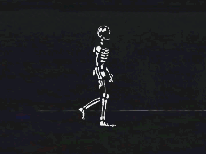 Untitled 2d animation anime dessin framebyframe lofi motion graphics mv rapmusic skeleton space