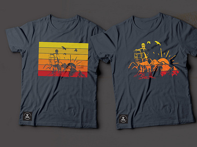 Retro Vintage 70s outdoor adventure t shirt design by Shipna Begum on  Dribbble