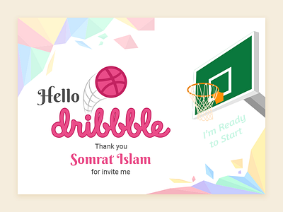 First Shoot Dribbble