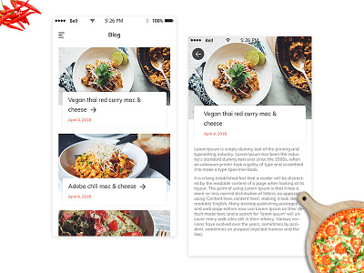 HouzChef App - Blogs blogs chef food mobile app online food recipe restaurant