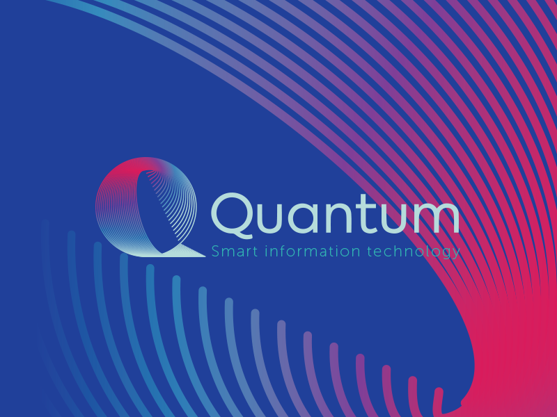 Quantum Logo by Ahmed Salah Hassan on Dribbble