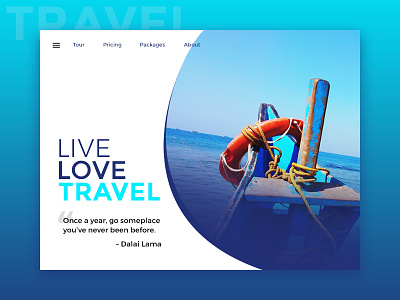 Live-Love-Travel app boat boating design goa love love travel place quote travel travel app travelling ui