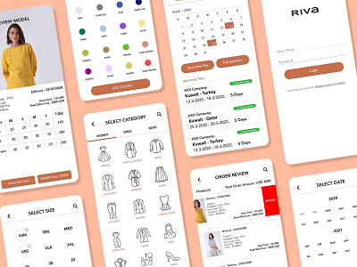 RIVA PURCHASE APP branding design mobile app design mobile ui ui ux