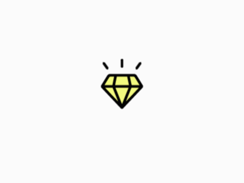 Diamond animated icon animation diamond illustration