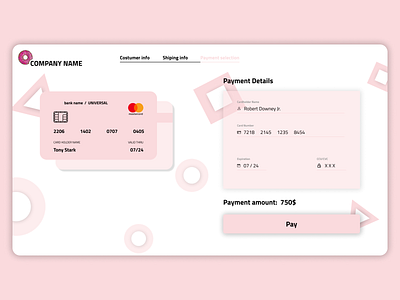 Credit card checkout design branding checkout credit card daily ui design ecommerse figma graphic design illustration logo online shop ui uiux ux uxui