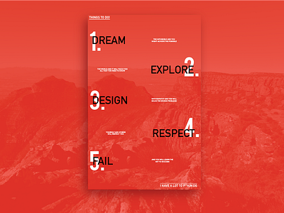 A Personal Manifesto graphic design manifesto poster poster design typography