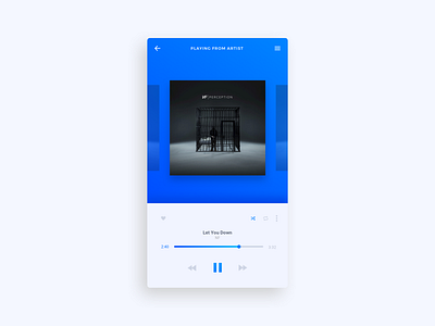 Daily UI Challenge #009 — Music Player