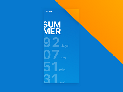 Daily UI Challenge #014 — Countdown Timer