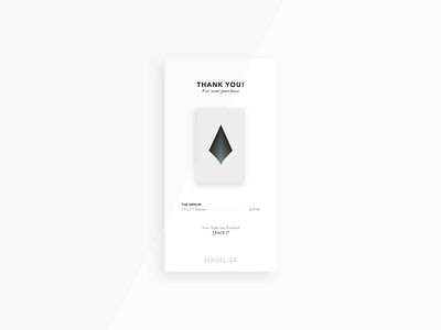 Daily UI Challenge #017 — Email Receipt