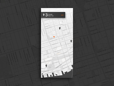 Daily UI Challenge #020 — Location Tracker