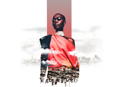 Africanacity design illustration photoshop