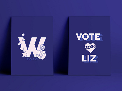 VoteForLiz 2020 democrat election vector vote