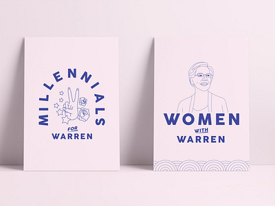 VoteforLiz 2020 democrat election elizabethwarren millennial millennialpink vector vote