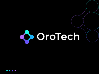 Orotech - logo design abstract branding creative design icon identity letter logpo design letter mark logo logo design logo trends 2021 logomark logotype modern network startup symbol tech technology vector