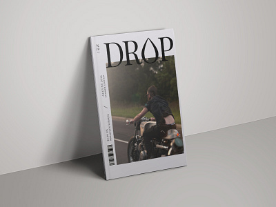 Drop Moto Logo logo serif type wordmark