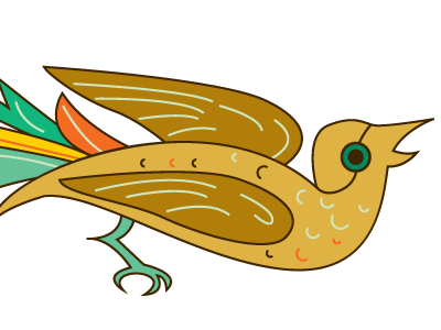 Protagonist Bird bird hero illustration nigeria pixel fable protagonist vector