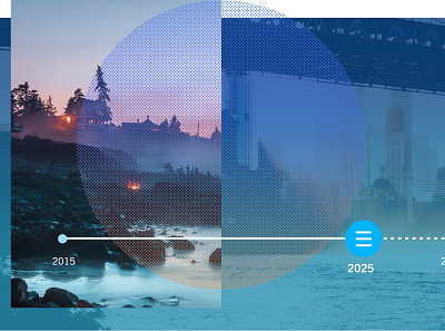 Energy Vision collage dot pattern energy nature overlay slider ui water