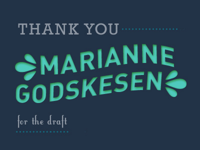 Thank You Marianne