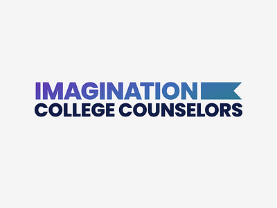 Imagination College Counselors design logo