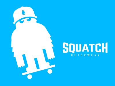SQUATCH Outerwear | Skateboard t-shirt beast fur goggles mountains skateboarding snow snowboard squatch tshirt