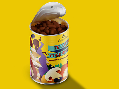 Feijoada Cogumelada - Packaging and label design branding design graphic design illustration logo packaging design