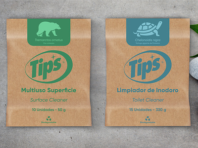 Tips Sustainable Cleaning Products - Packaging Design branding graphic design illustration packaging design