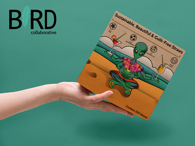 Packaging Design for Bird Collaborative branding graphic design illustration packaging packaging design