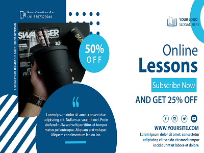 Online Tutorial Banner by Aman Garg on Dribbble